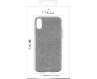 Etui Glitter Shine Cover do iPhone XS Max srebrne - 1384609 - zdjęcie 2